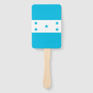 Leque Conjunto de fãs manuais com bandeira de Honduras