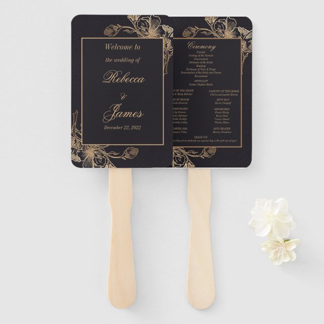 Leque Conjunto de ventiladores (Frente e Verso)