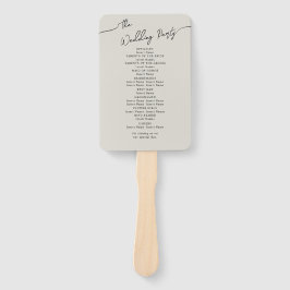 Leque Conjunto de Ventiladores para Boho Wedding.