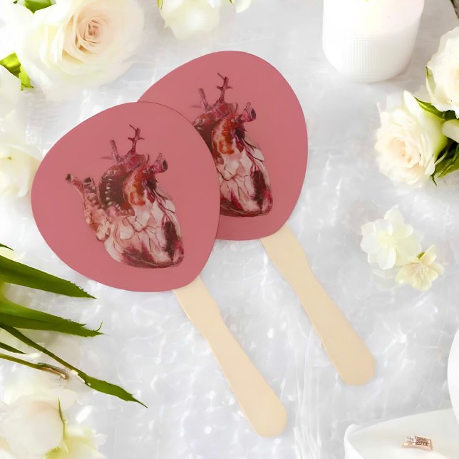 Leque Conjunto de ventoinhas Corações (Criador carregado)