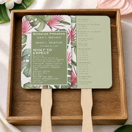 Leque Conjunto de Ventoinhas de Programa de Casamento Tr