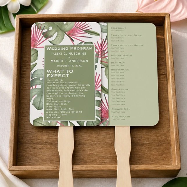 Leque Conjunto de Ventoinhas de Programa de Casamento Tr (Criador carregado)