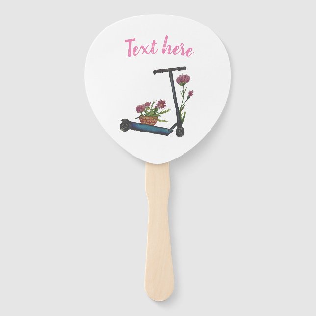 Leque Conjunto de ventoinhas de Verão de Desenho de Arte (Frente)