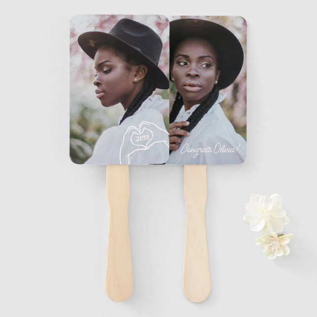 Leque Conjunto de ventoinhas Personalizadas de Sinal de  (Frente e Verso)