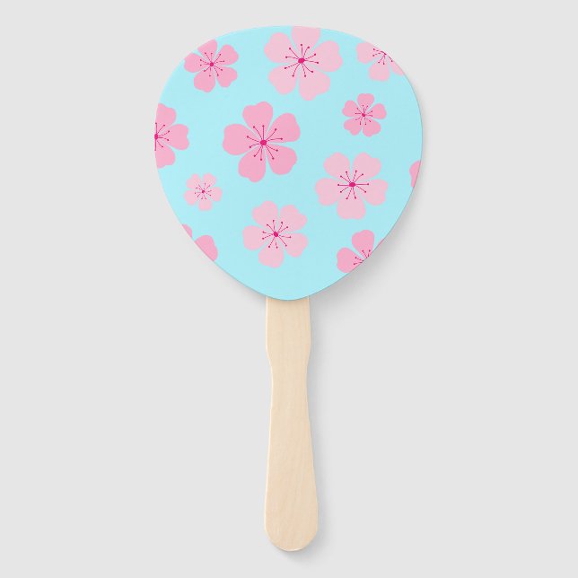 Leque Conjunto de ventoinhas Sakura (Frente)