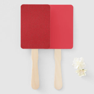 Leque Conjunto de ventoinhas Vermelho Duo Tomate - Textu