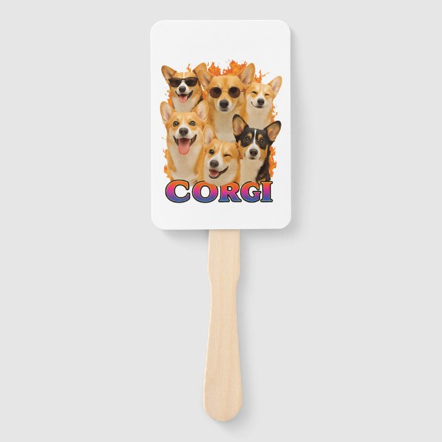 Leque Cópia Corgi (Frente)
