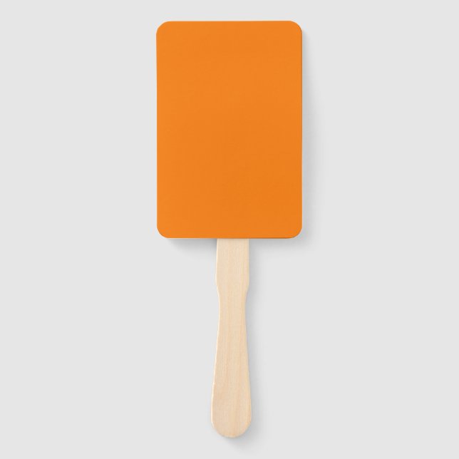 Leque Cor Laranja (Frente)