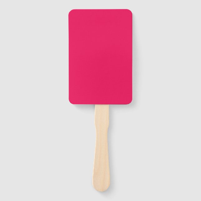 Leque Cor Rosa (Frente)