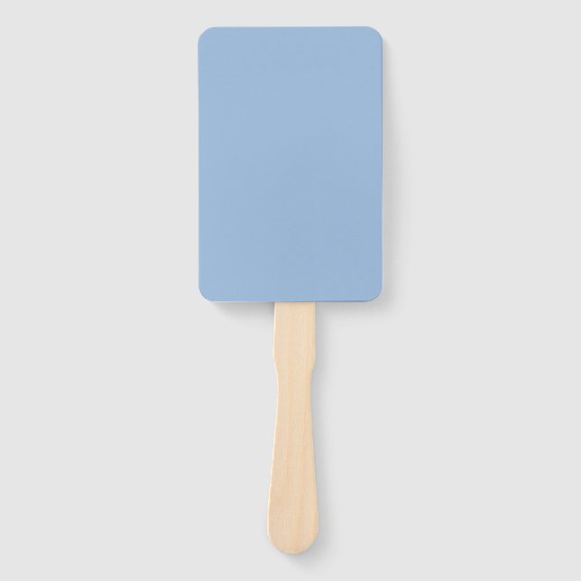 Leque Cor Sólida Carolina Azul (Frente)