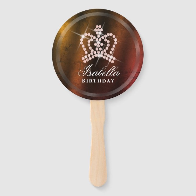 Leque Coroa Dourada (Frente)