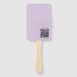 Leque Create a QR Code | Pale Lavender Violet