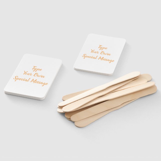 Leque Crie seu próprio noivado-chá de noiva-casamento (Desmontado)