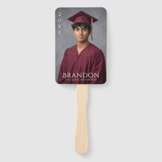 Leque Crie Sua Própria Foto de Formatura Personalizada 