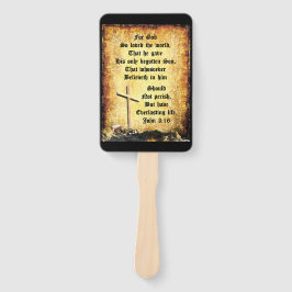 Leque Cross & Manger com John 3vs16