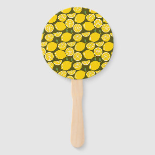 Leque Curta Diversão Moderna de Lemon Yellow