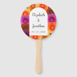 Leque Dahlia Autumn Floral Wedding