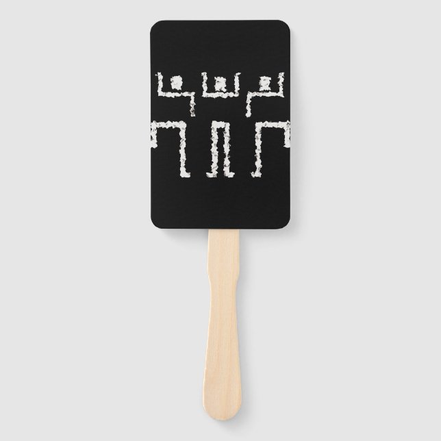 Leque Dança Tribal (Frente)