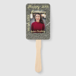 Leque Data de adição do 20 de do Silverglitter