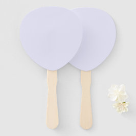 Leque de Remo Roxo Lavanda para Conforto de Evento