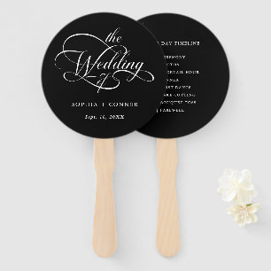 Leque Delicado Roteiro Elegante Casamento Cronologia Pre