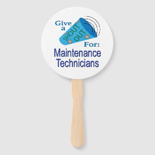 Leque Descubra os técnicos de manutenção