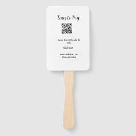 Leque Digitalizar para pagar digitalização código QR adi