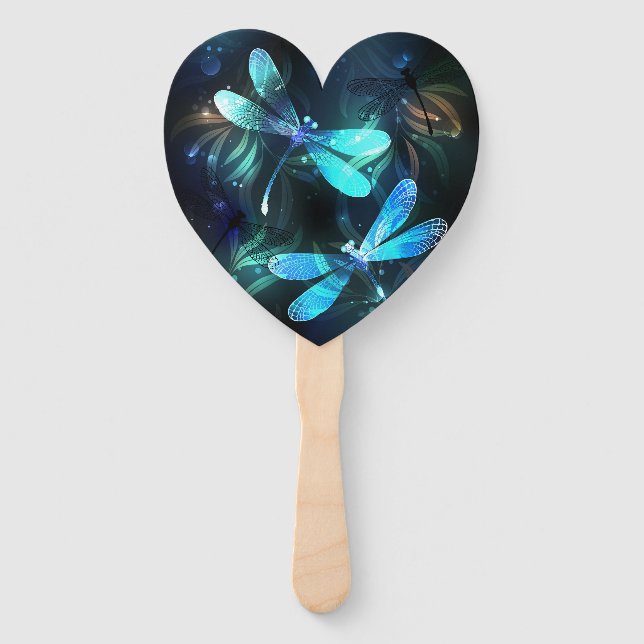 Leque Dragonflies de lago (Frente)