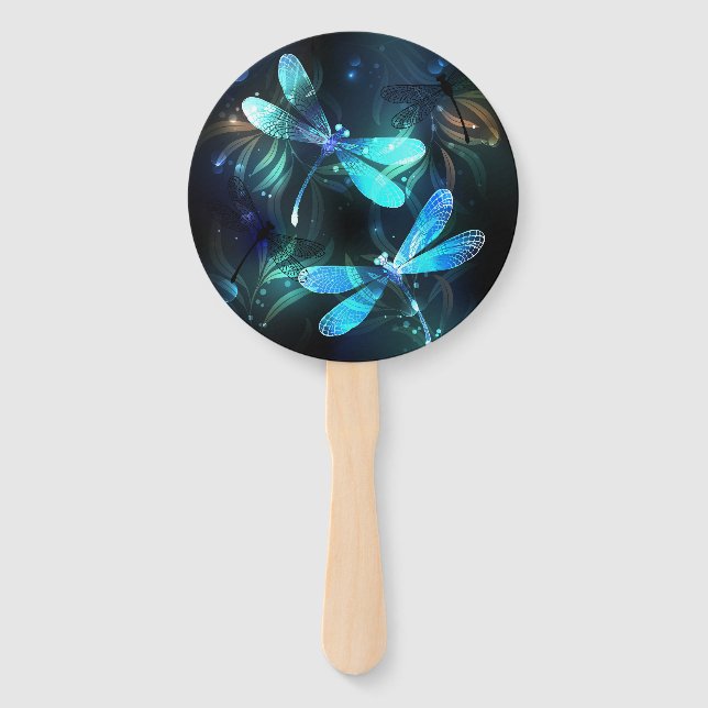 Leque Dragonflies de lago (Frente)