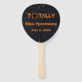 Leque Eclipse Solar 2024 Totalmente Nova Hampshire