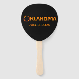 Leque Eclipse Solar Total de 2024 de Oklahoma