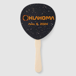 Leque Eclipse Solar Total de 2024 de Oklahoma