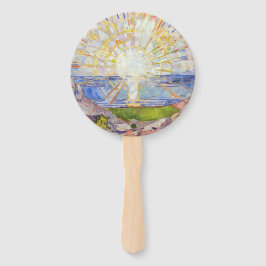 Leque Edvard Munch - O Sol 1911