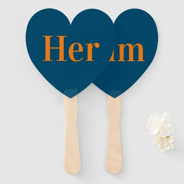 Leque Ela ou Ele? | Jogo de Casamento Retroativo do Noiv (Frente e Verso)