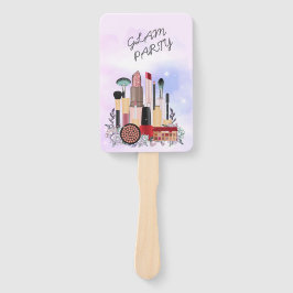 Leque Elegante Blush Girly Makeup Artist Glamor