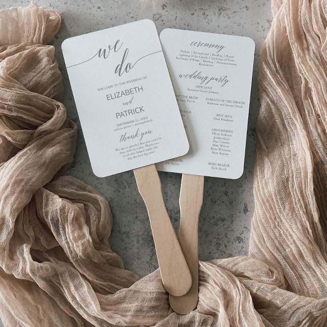 Leque Elegante Sage Green - Fazemos programa de casament (Criador carregado)