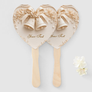Leque Elegantes Hochzeitsdesign mit Glocken und Rosen