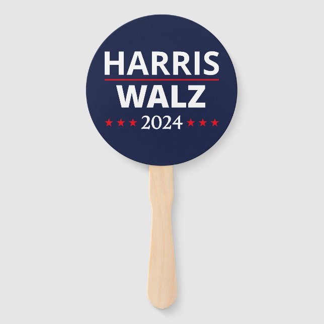 Leque Eleição de Harris Walz 2024 III (Frente)