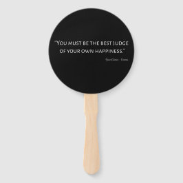 Leque Emma Por Jane Austen Citação I