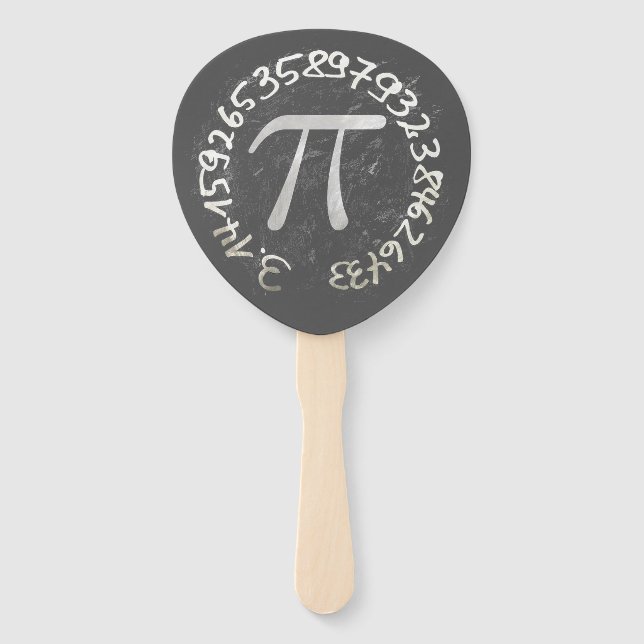 Leque Ensino De Chalkboard Pi Day Pi Day (Verso)