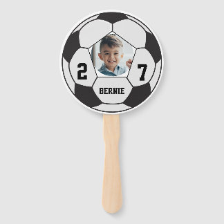 Leque Equipe esportiva de jogador de futebol personaliza