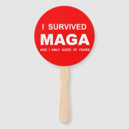 Leque Eu Sobrevivi MAGA