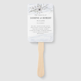 Leque fã de mão do pastel rústico