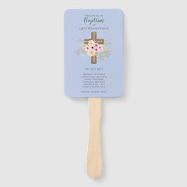 Leque Fã do Programa de Batismo BOYS - com campos de mod