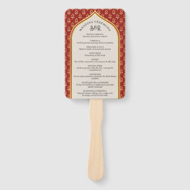 Leque Fã do Programa de Casamento Hindu Saptapadi