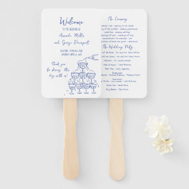Leque Fã do programa Whimsical Wedding