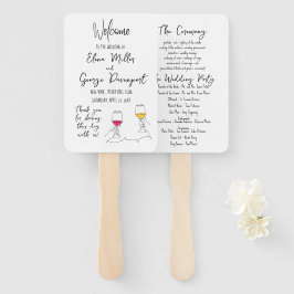 Leque Fã do programa Whimsical Wedding