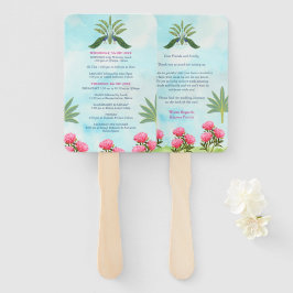 Leque fã itinerante do casamento indiano, cartões de agr