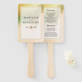 Leque Fab Chartreuse 🤵 Arranjo e Na moda