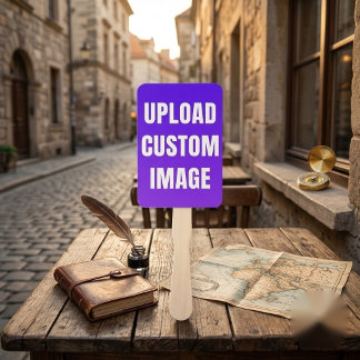 Leque Faça o Upload de 2 Imagens Personalizadas - Adicio